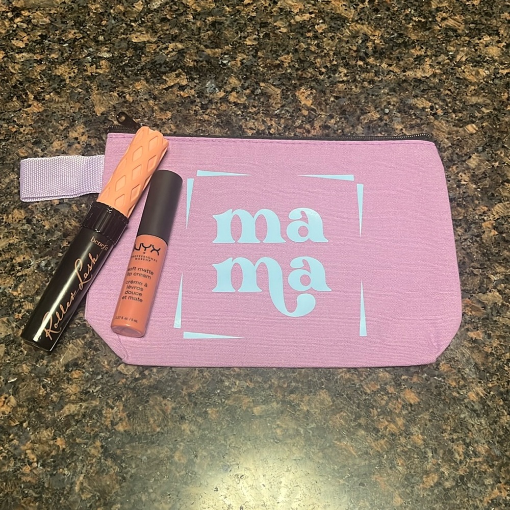 Handmade makeup bag